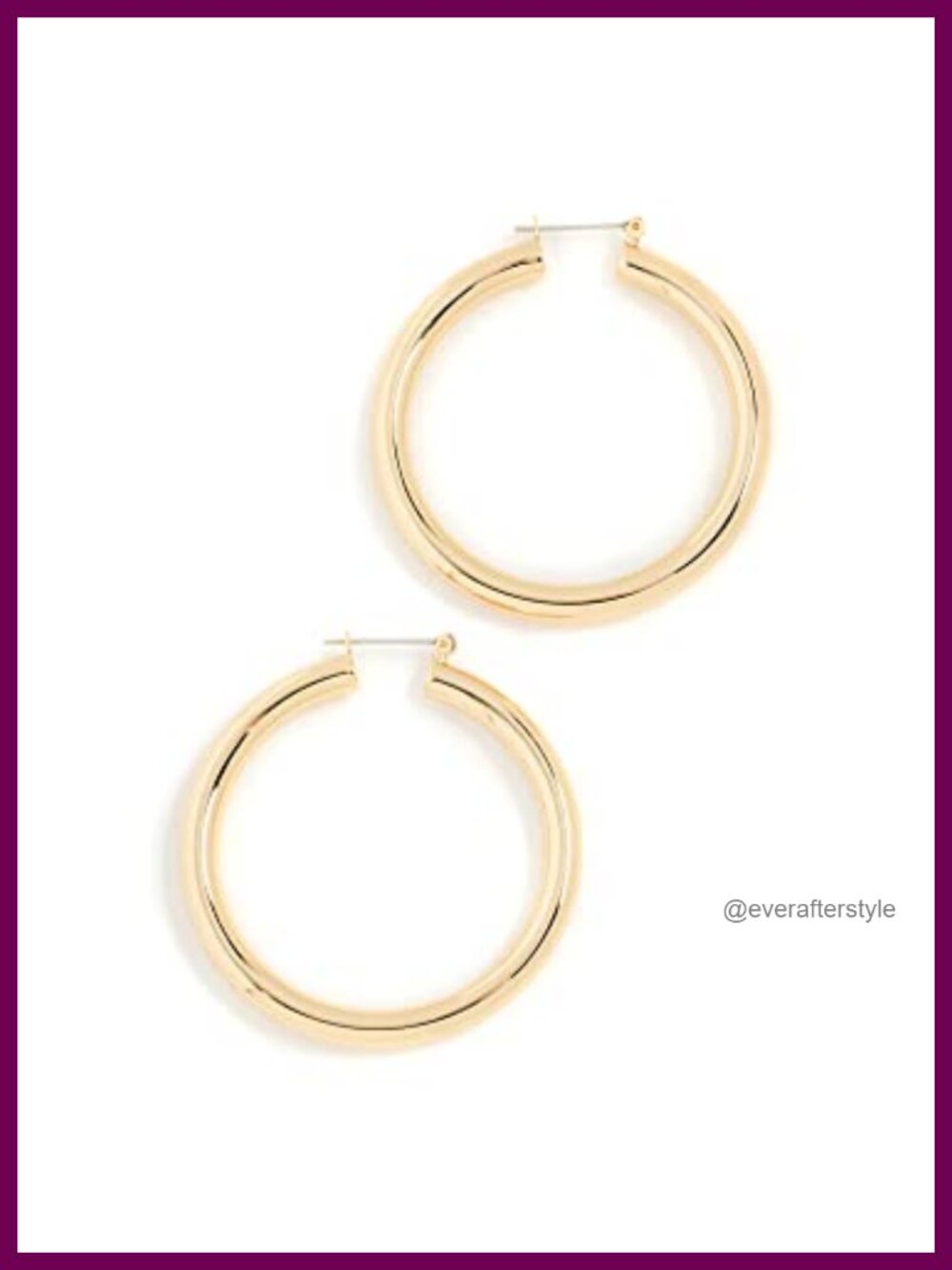 Luv Aj Amalfi Tube Drop Earrings 2in Snap Bar
